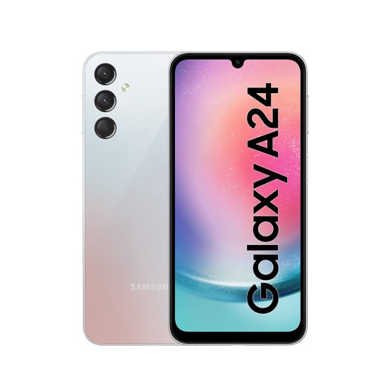 SMARTPHONE SAMSUNG GALAXY A24/SM-A245F/DS 4GB/128GB 6.5" SILVER SMARTPHONE SAMSUNG GALAXY A24/SM-A245F/DS 4GB/128GB 6.5" SILVER